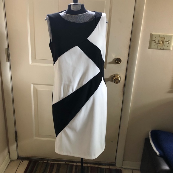 Black and white dress size 10 - Picture 2 of 5